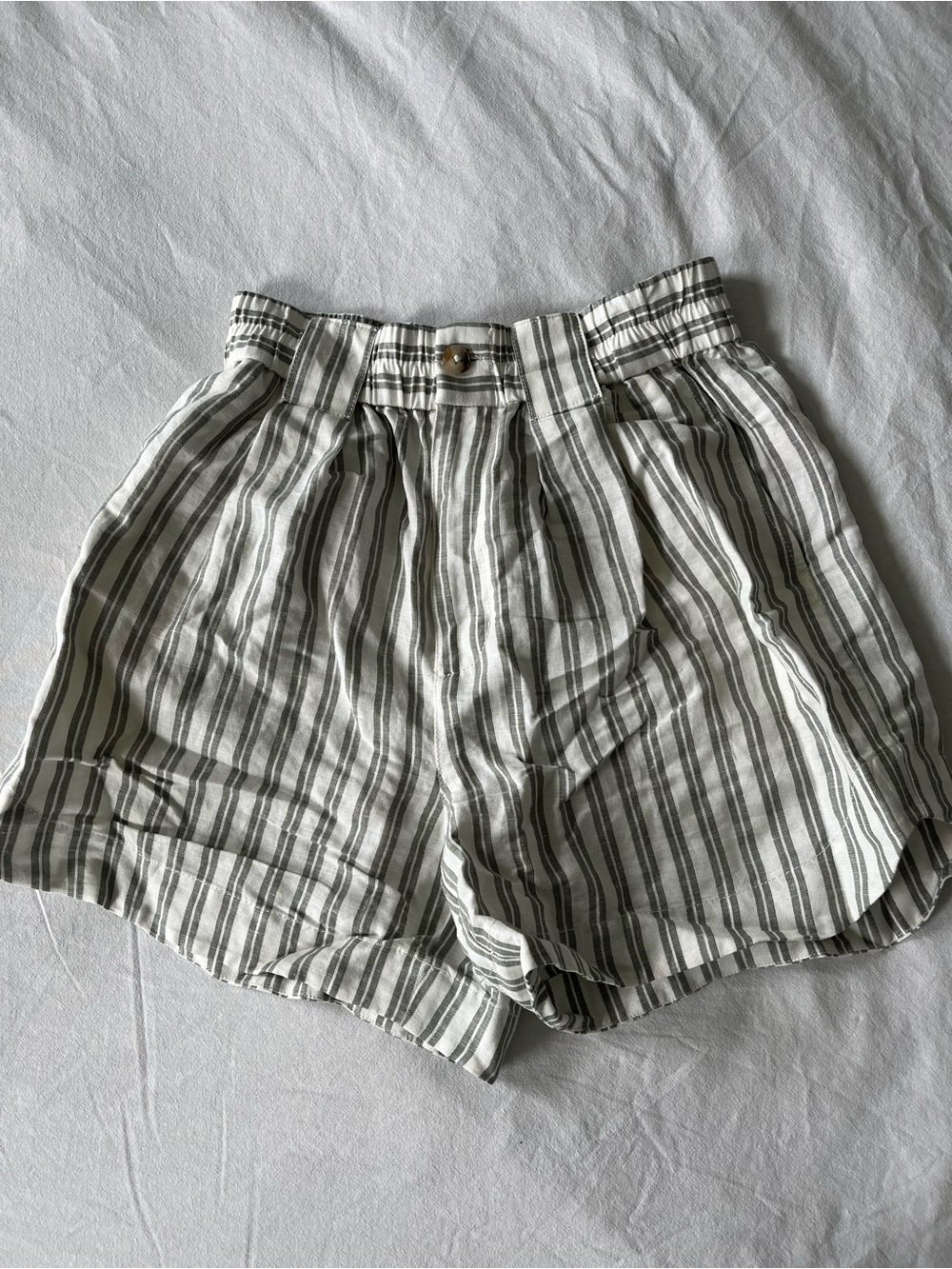 Madewell striped shorts NWT